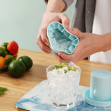 Ice Bucket Cup Silicone Molds Round Cylinder Ice Cube Maker Mould Summer Kitchen Accessories Home Ice Cubes Making Whiskey Beer