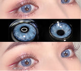 Color Contact Lenses For Eyes 2pcs Natural Colored Lens Blue Pink Beauty Contact Lenses Eye Yearly Cosmetic Color Lens