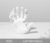 Artistic Hand Statue Abstract Home Decoration Accessories Art Sculpture Nordic Figurine Modern Minimalism Bookcase Room Mesa