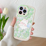 Flower Lens Protect Cases For iPhone 11 12 13 14 Pro Max Phone Case iPhone11 Fundas iPhone14 Plus 11Pro Promax Soft Back Cover