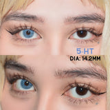 1 Pair Colored Contact Lenses for Eyes Russian Girl Blue Lenses Green Eye Lenses Natural Lenses Fashion Lenses